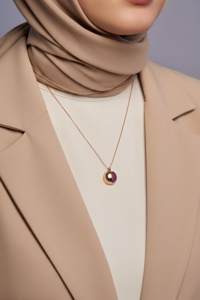 Bolluk ve Bereket Narı 925 Ayar Gümüş Kolye | 18 Ayar Vermeil Premium Rose Altın Kaplama