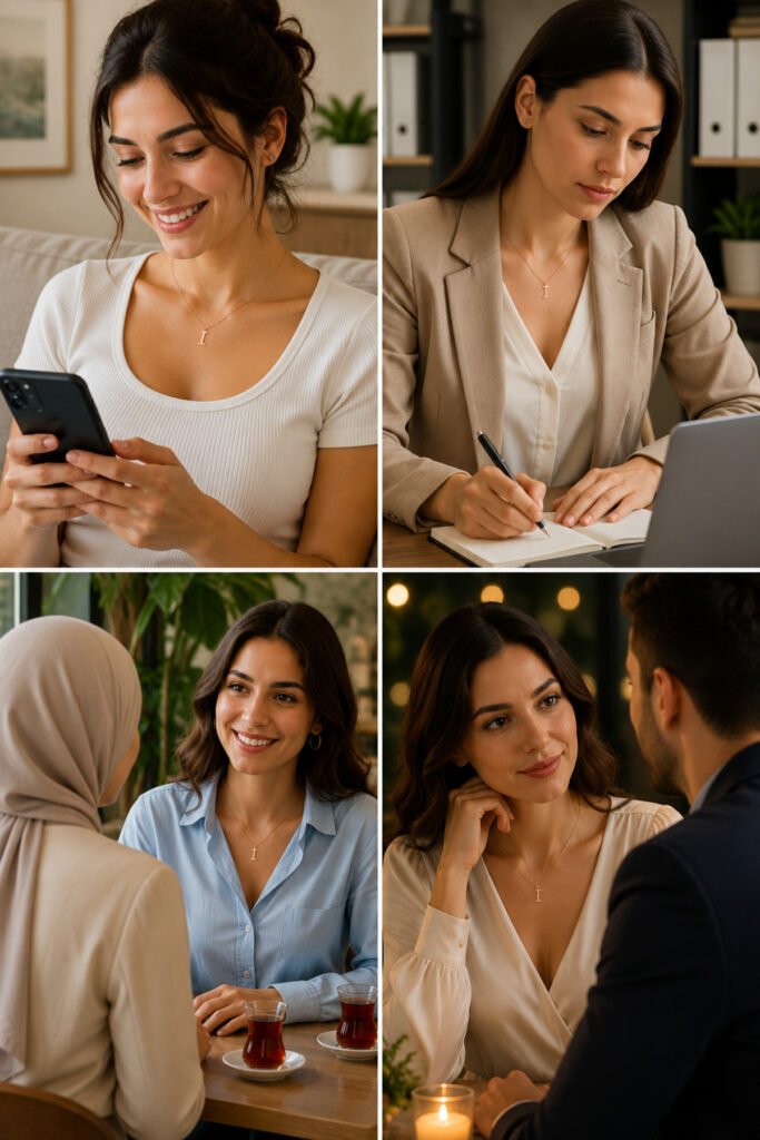 I Harfi 925 Ayar Gümüş Kolye | 18 Ayar Vermeil Premium Rose Altın Kaplama